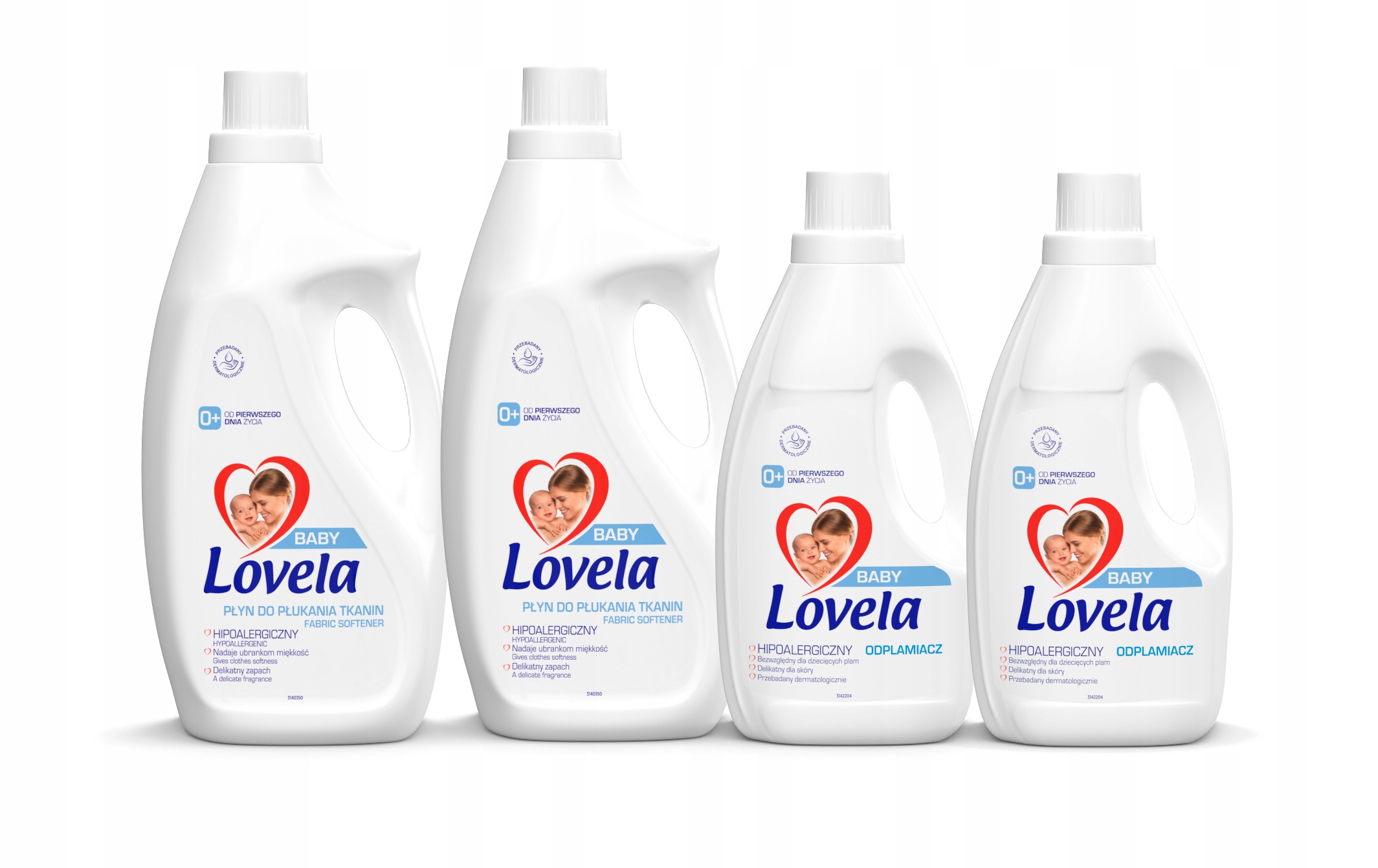

Lovela Baby Płyn do Płukania 2x2l +Odplamiacz 2x1l