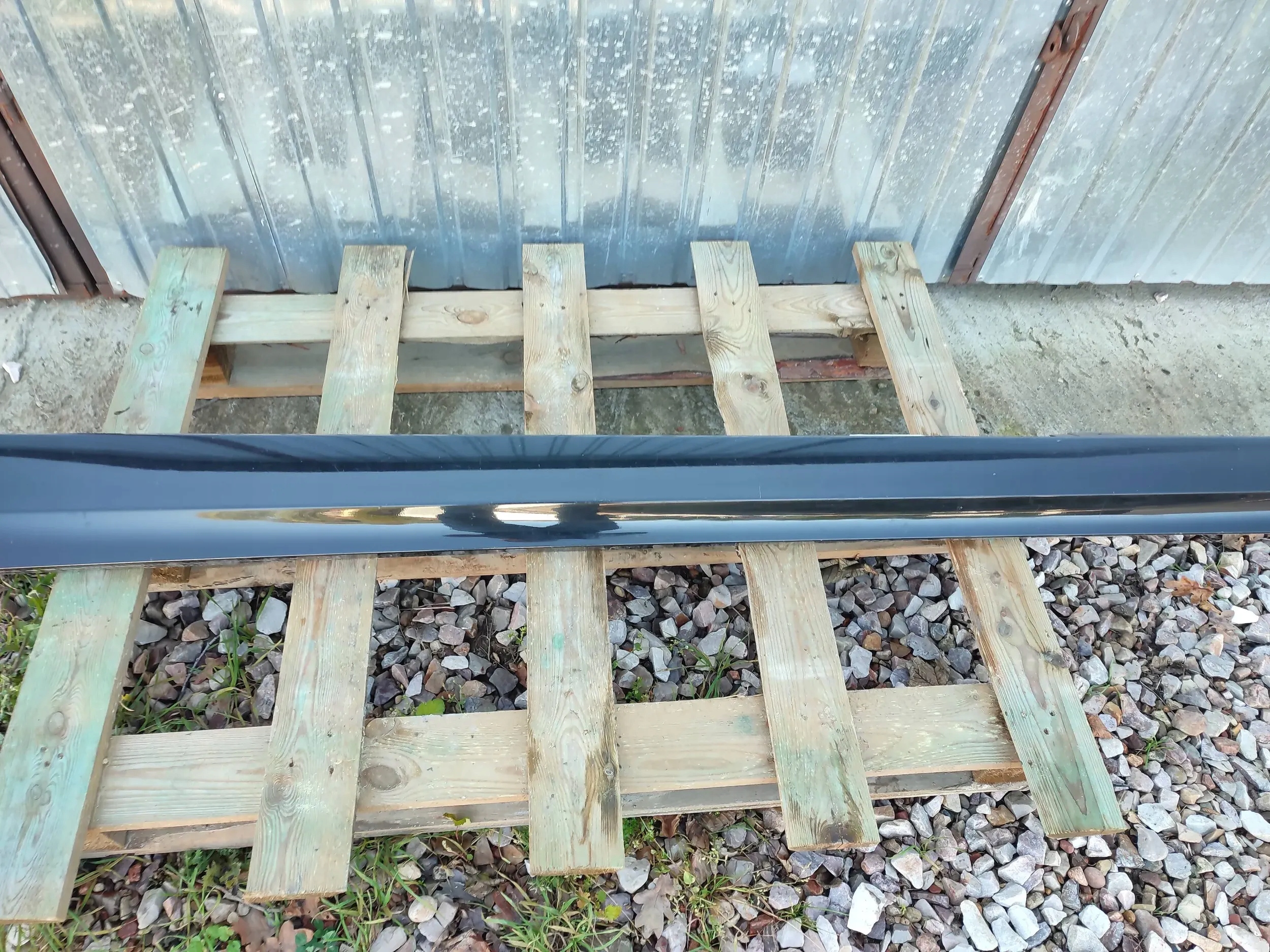 moulding threshold left BMW 3 E90 LCI Shwarz II