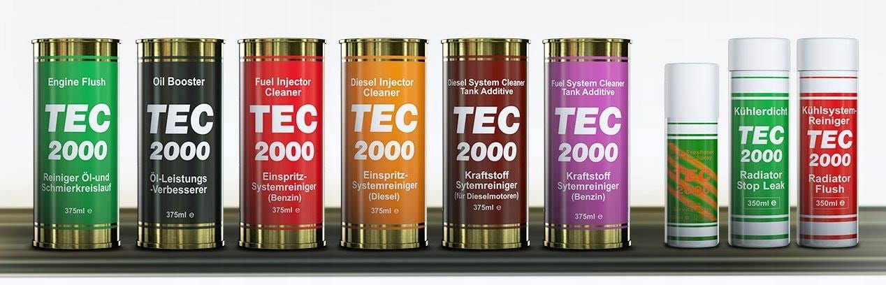 TEC2000 ENGINE FLUSH 375ML x2 płukanka do silnika Rodzaj dodatki do oleju napędowego