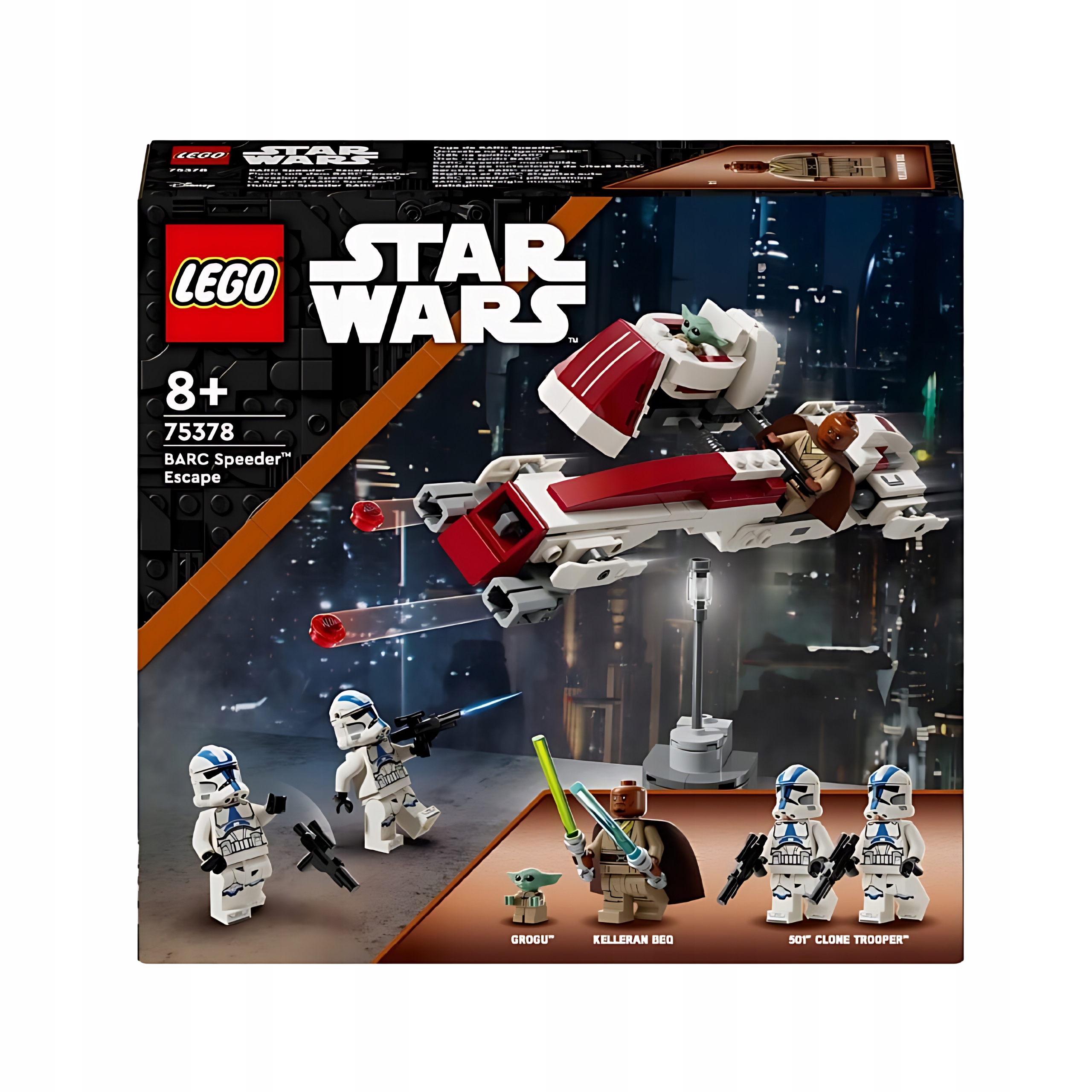 LEGO STAR WARS ZESTAW UCIECZKA NA ŚMIGACZU KOSMICZNYM PREZENT Marka LEGO