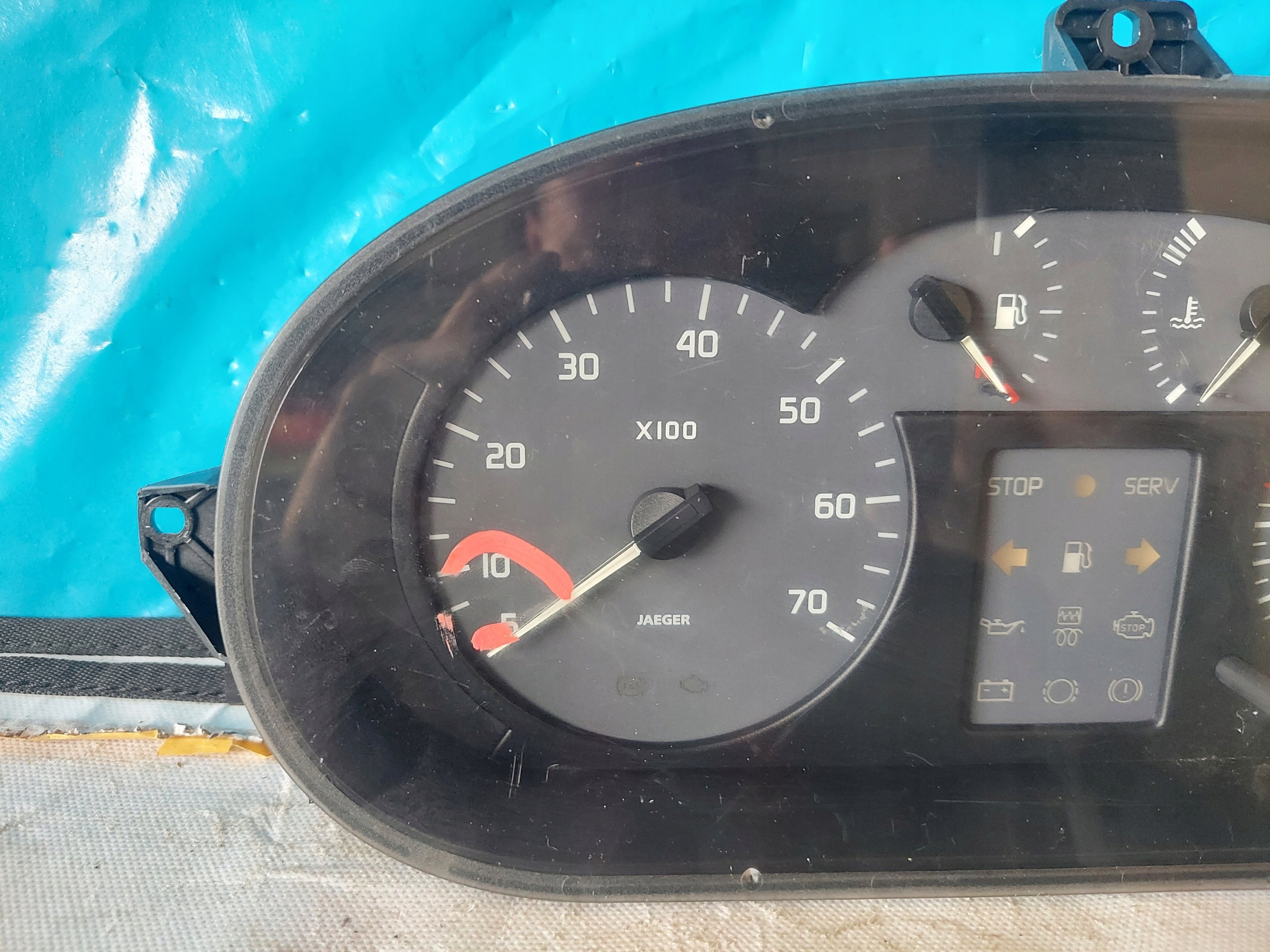 dials clock SCENIC and 1.9 DCI 8200071820