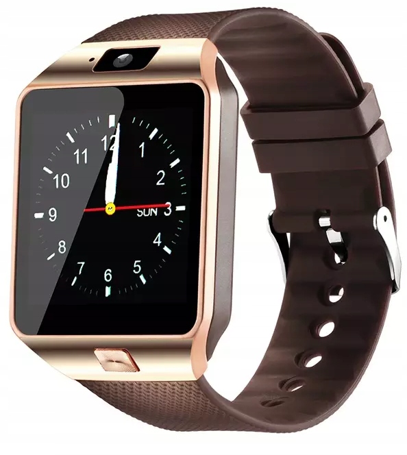 fIrMowY ZEGAREK Męski SMARTWATCH KARTA SIM KAMERA Mechanizm kwarcowy