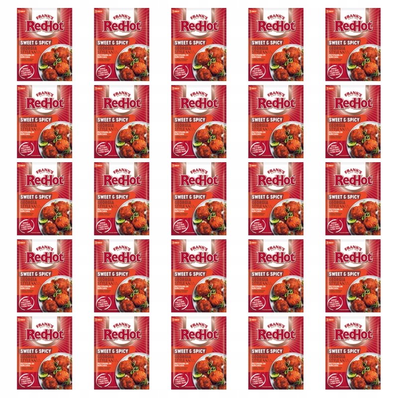 Frank's RedHot Koření na kuře Spicy Georgia 20 g X25
