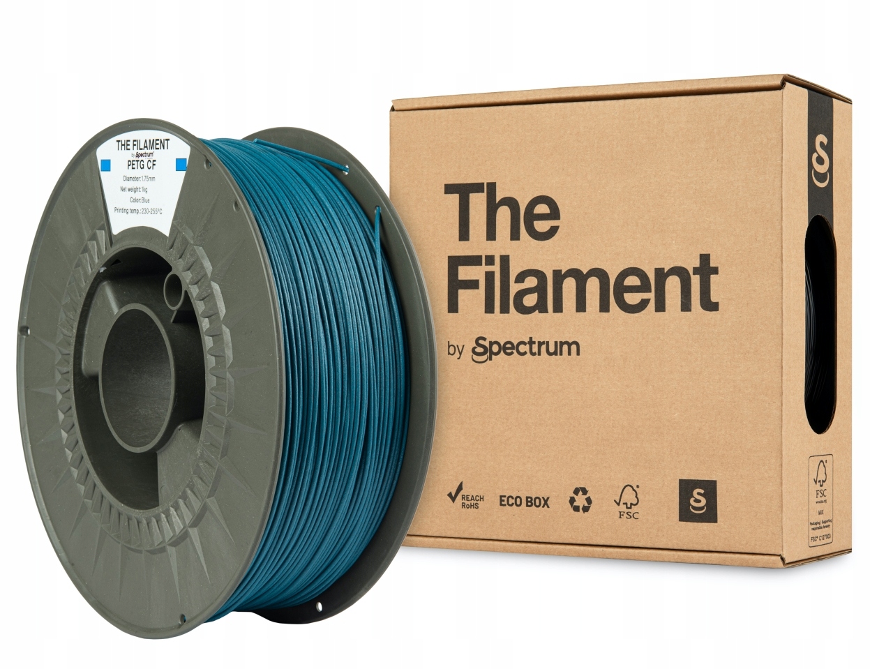 Petg Filament Spectrum 1,75 mm 1000 g modrý