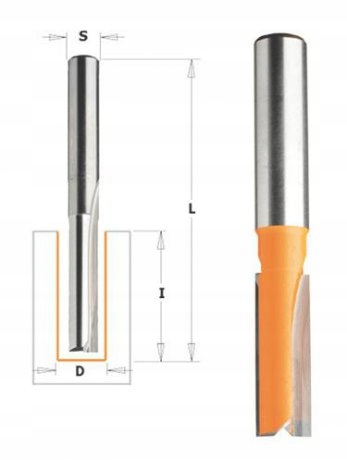 Cmt Přímá Fréza Dlouhá Hm D=10 I=31,7 L=74 S=12 CMT912.600.11