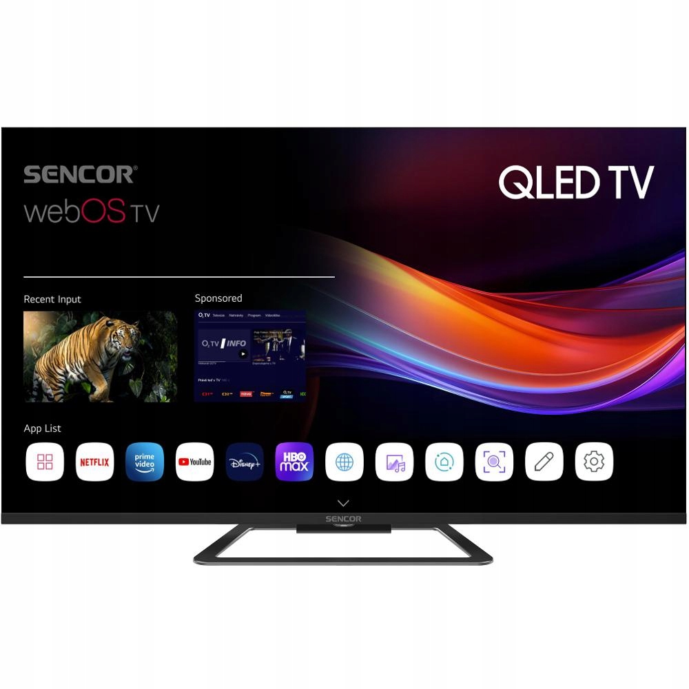 Qled Smart webOS Tv Sencor Sle 43Q871B 43" 4K Uhd
