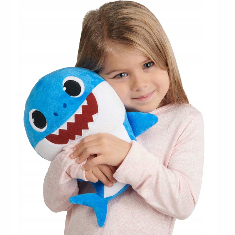 Талисман Поющие Baby Shark, Акула, 30 см