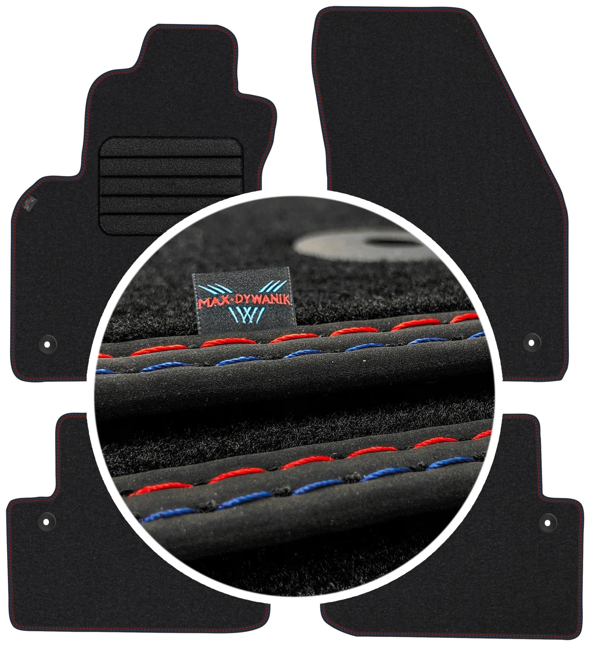 

Volvo V50 2004-2012 Wycieraczki welurowe