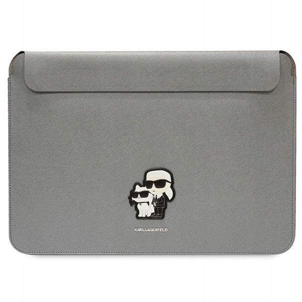 Karl Lagerfeld Sleeve KLCS16SAKCPMG obal na notebook 16" strieborný