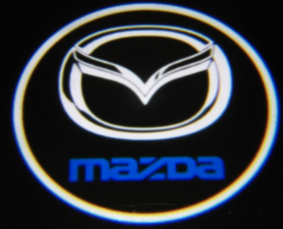 mazda 6 led прожектор логотип Двери комплект 2X