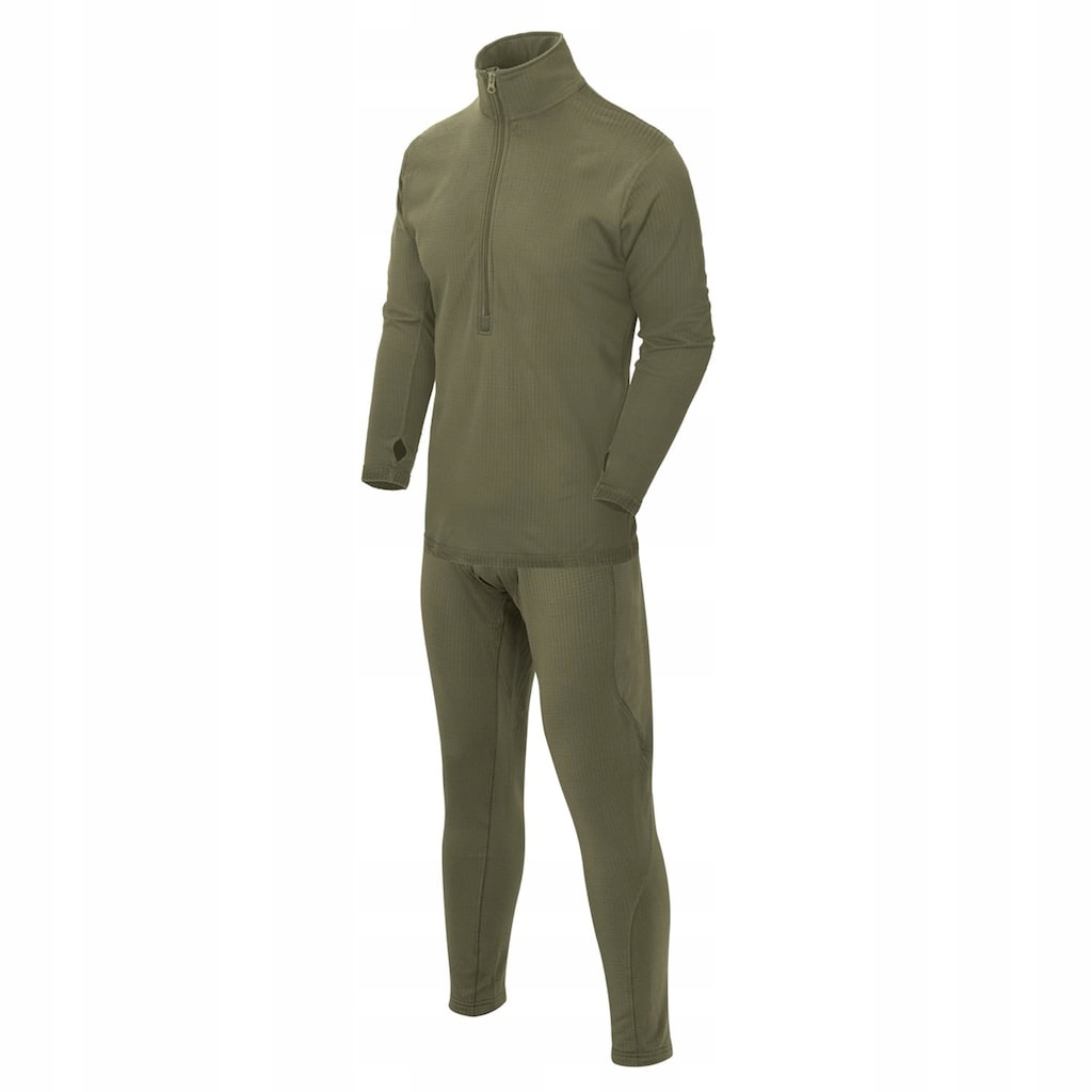 Termoaktivní termoprádlo komplet Helikon Us LVL 2 Olive Green XL