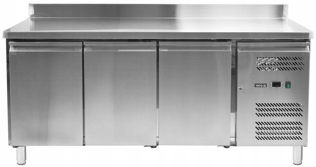 Stół Mroźniczy Gastronomiczny 417 L 3-drzwiowy 179x70 cm Yato YG-05256