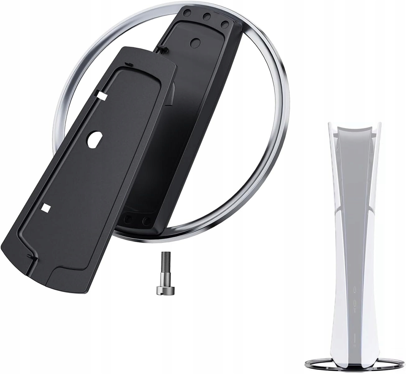 Stojanový Stojan Pro Konzoli PS5 Playstation 5 S Kovovým Kruhem