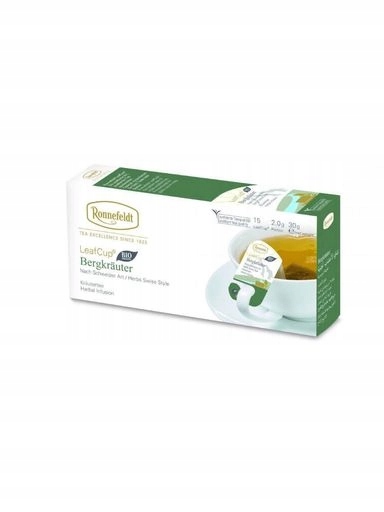 Čaj Ronnefeldt Bergkrauter Swiss Style v sáčcích