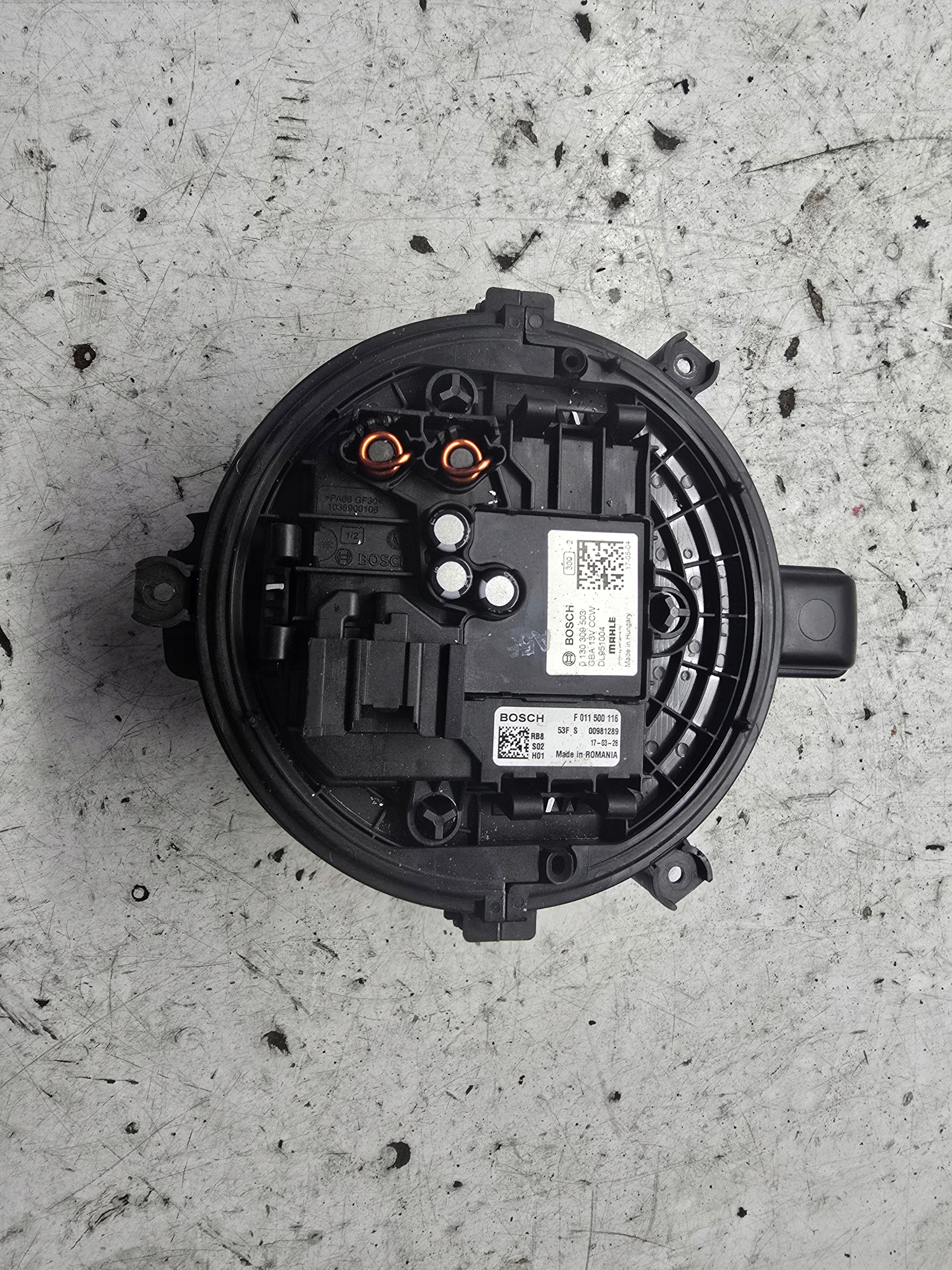 OPEL ASTRA K ventilátor tOPENÍ topení 0130309503