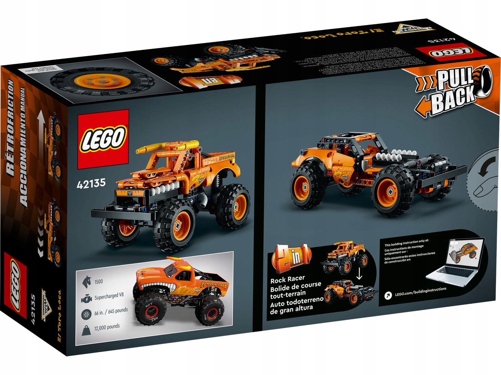LEGO TECHNIC MONSTER JAM TORO LOCO EAN (GTIN) 5702017155999