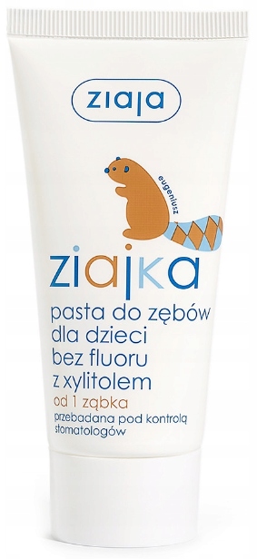 Detská zubná pasta bez fluoridu s xylitolom od 1 zuba 50 ml