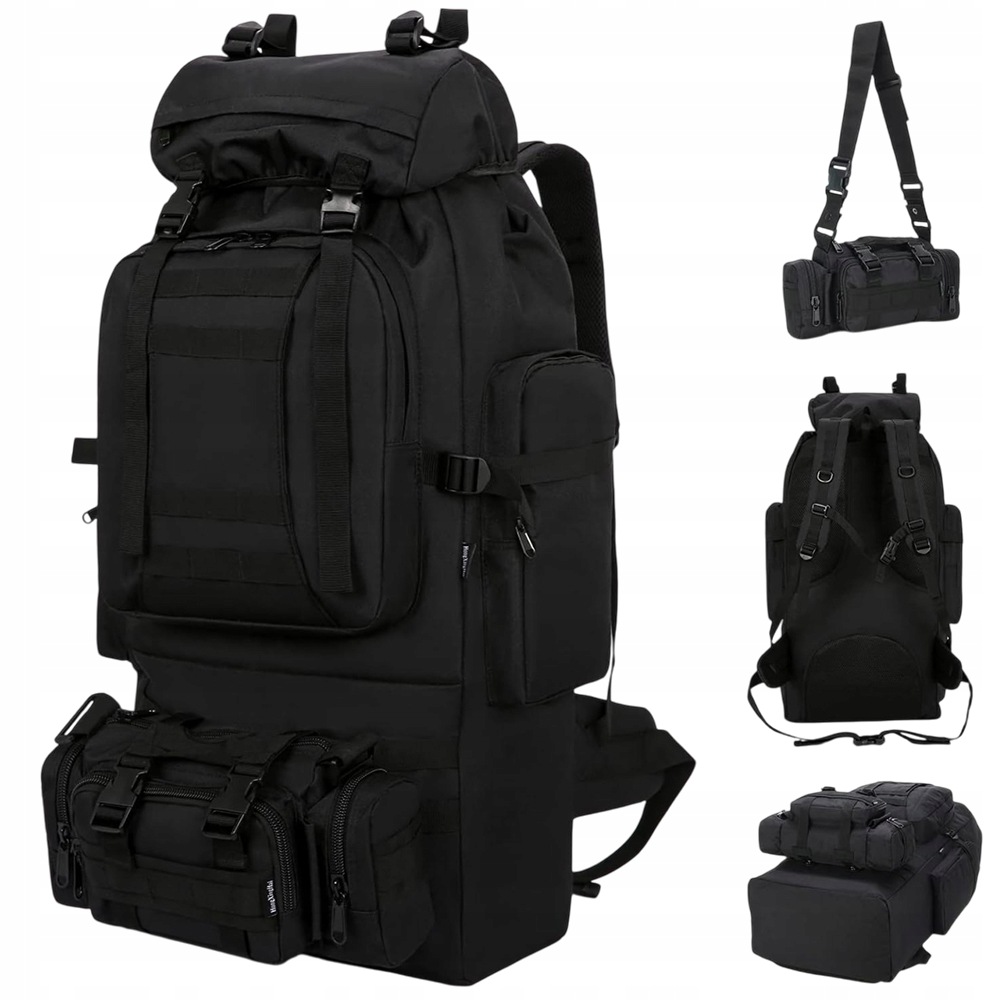 Plecak Taktyczny XL 100L Wojskowy Survival Trekking Polowanie Camping