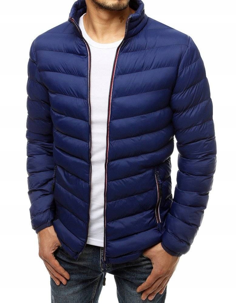 

Męska Pikowana Kurtka Przejściowa tx3487 - XL