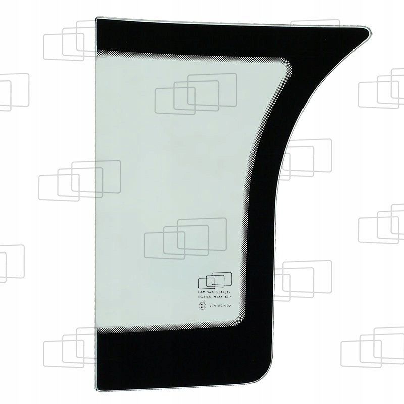 sklo Jcb přední spodní pravé 827/80343