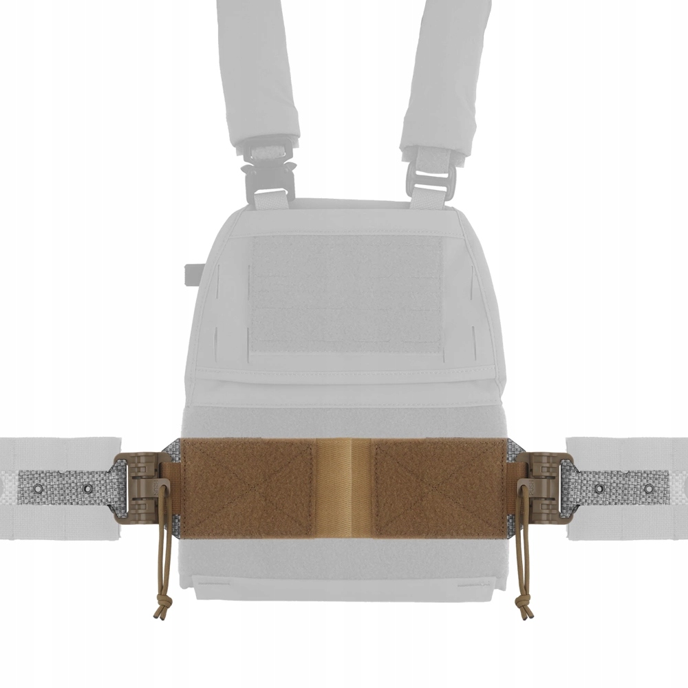 Zestaw adapterów Qd Wosport do V5 Plate Carrier Coyote Brown