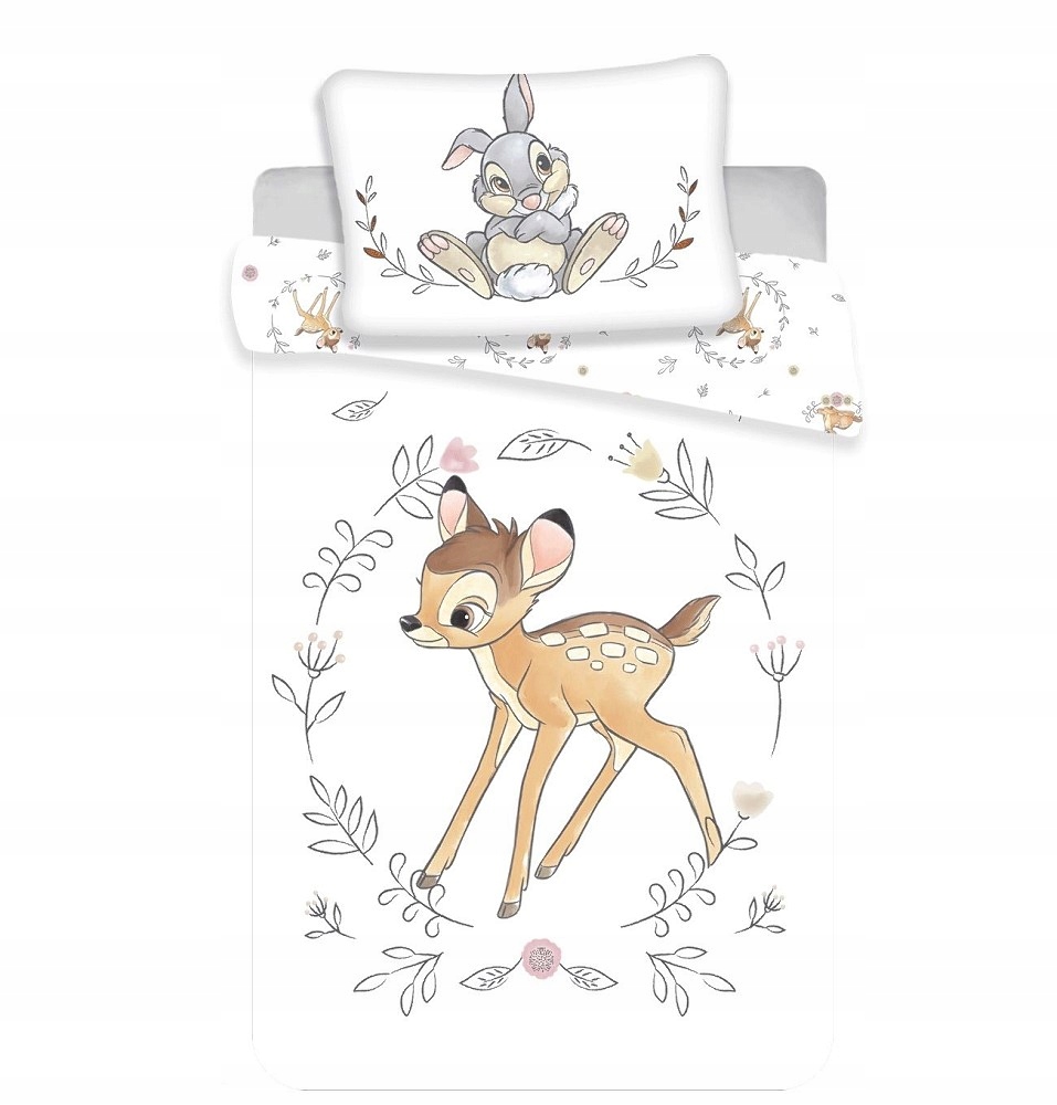

Pościel 140x200 Bambi sarenka jelonek wieniec