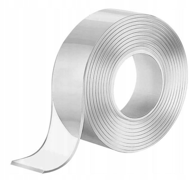 

Taśma Nano 3m 3cm dwustronna przezroczysta Tape