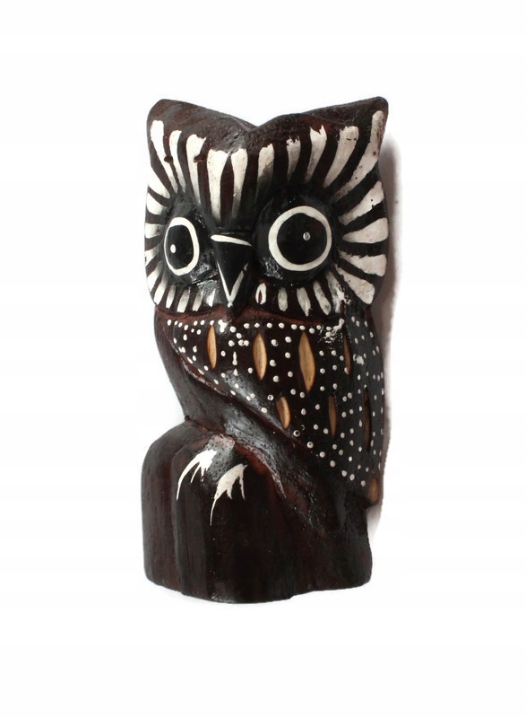 

Figurka Drewniana Sowa ok. 10cm Indonezja /P1/