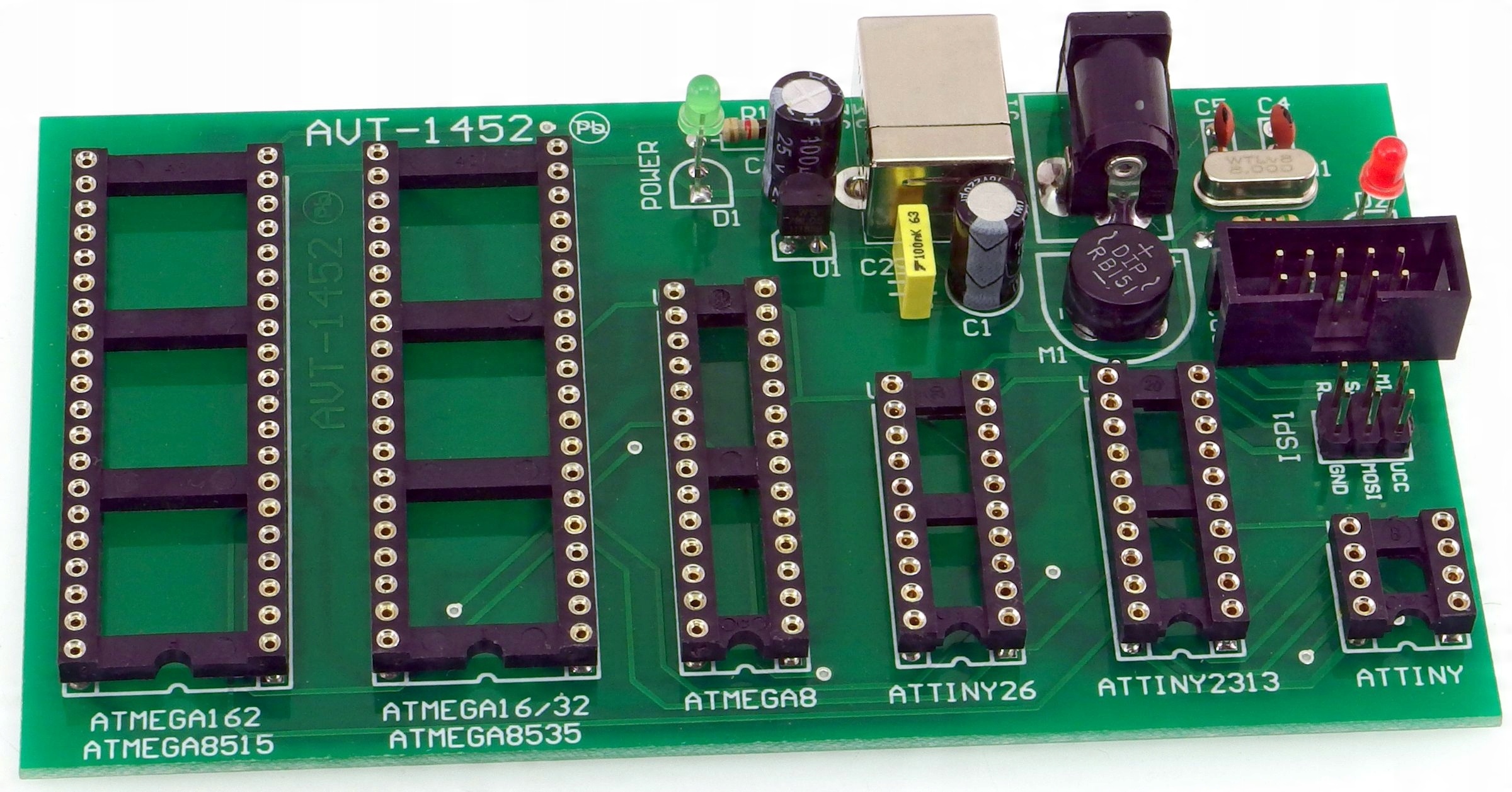 

Adapter dla programatorów Avr Isp, Diy AVT1452