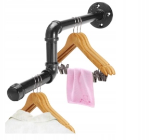 

Wieszak uchwyt na ubrania ścienny loft