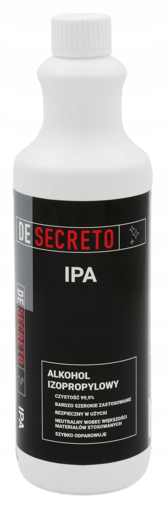 

De Secreto Ipa 1LAlkohol Izopropylowy Odtłuszczacz