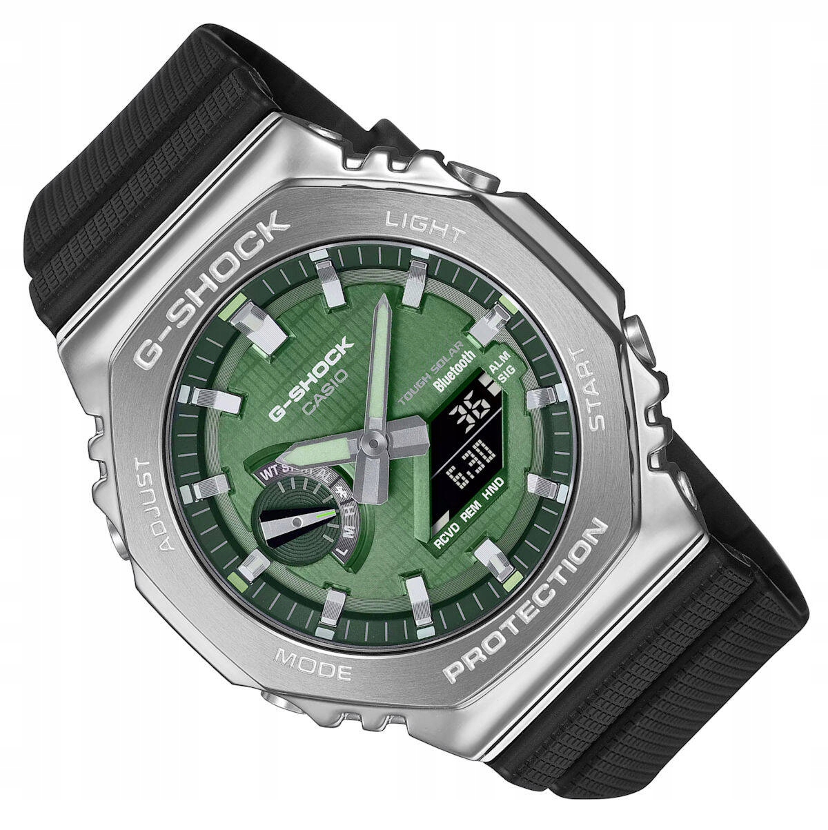 Hodinky Casio G-shock G-steel Bluetooth Solární Baterie GBM-2100 -1A3ER