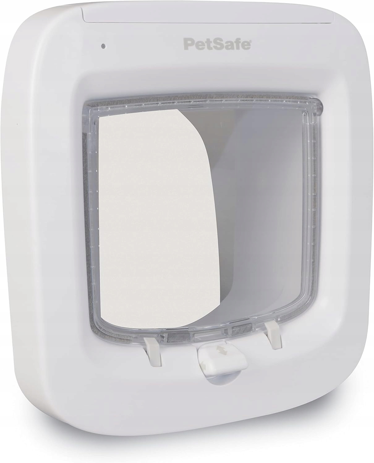 PetSafe drzwiczki dla kota mikrochip białe 4w1 tunel czytnik wejście chip