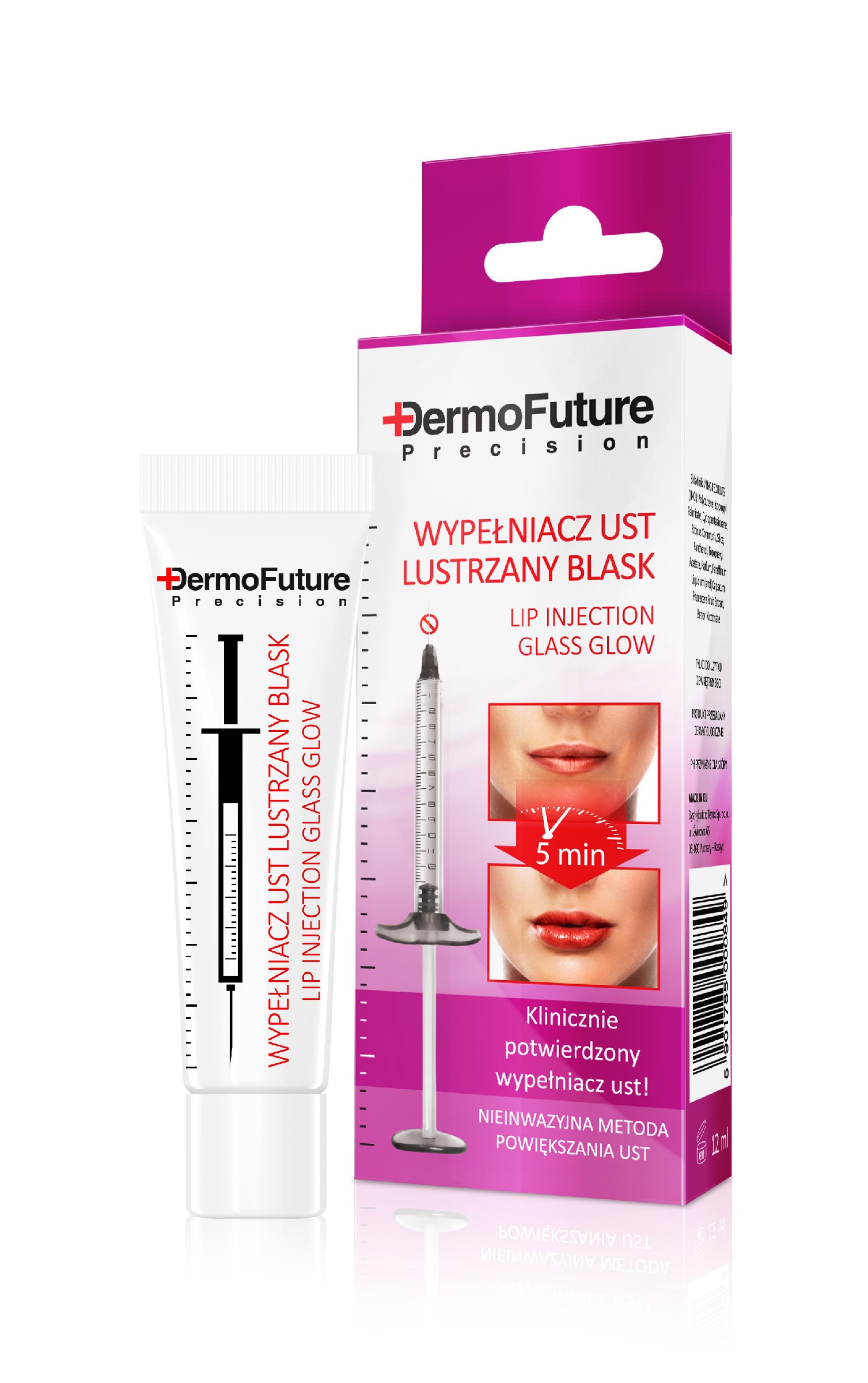 

Dermofuture Precision Wypełniacz ust lustrzany bla