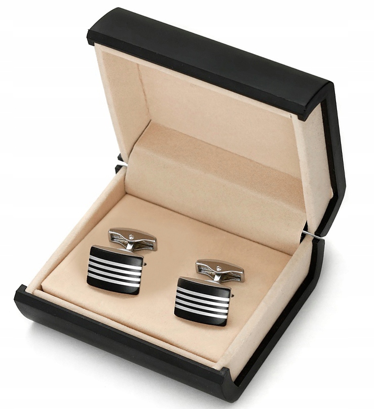 GREG Spinki do Mankietów Koszuli + PUDEŁKO skp11-6