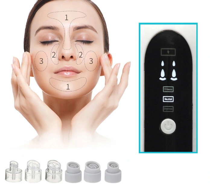 Hydrabrazja MIKRODERMABRAZJA Wodna ODKURZACZ Zasilanie bateryjne