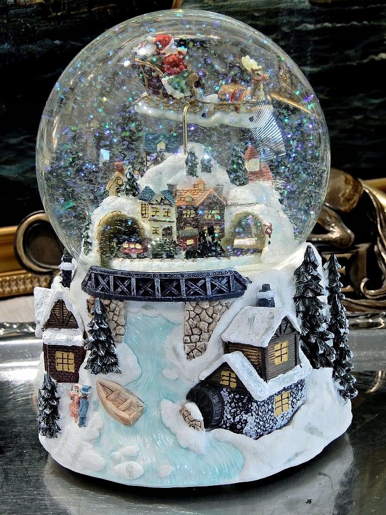 KULA ŚNIEŻNA POZYTYWKA MIKOŁAJ SANIE POCIĄG LEDY MAGICZNY KLIMAT ŚWIĄT Rodzaj pozytywka