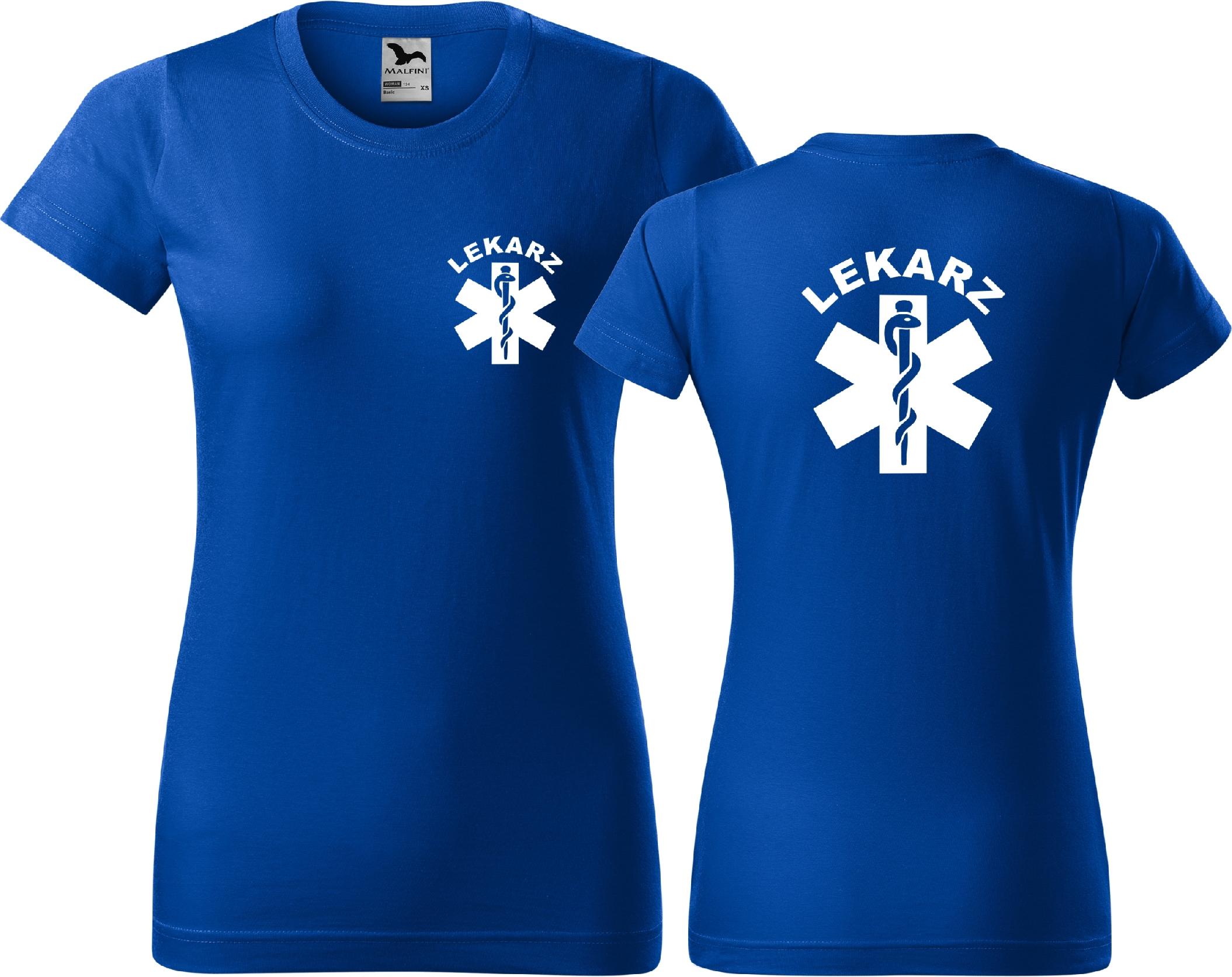 

Damska koszulka medyczna t-shirt nadruk Lekarz XXL