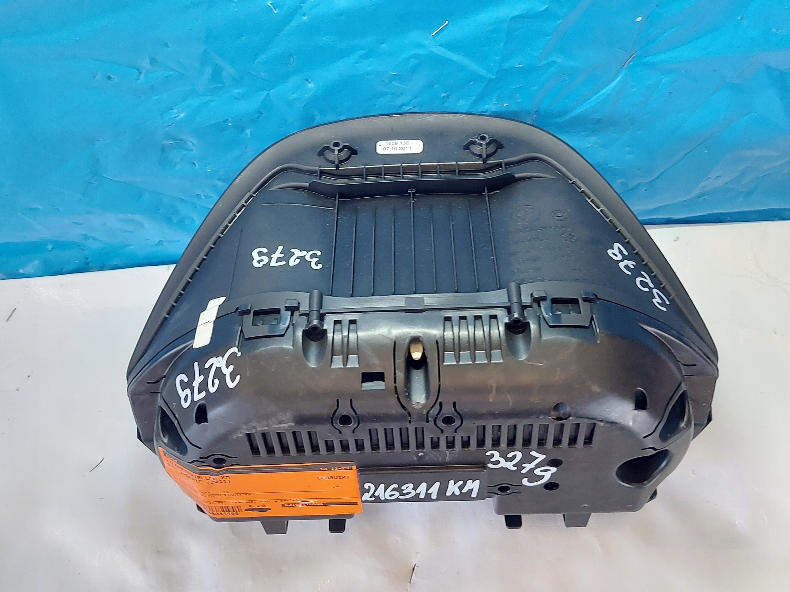 dials clock BMW 1 F20 2.0 TD 2011r 62109276598