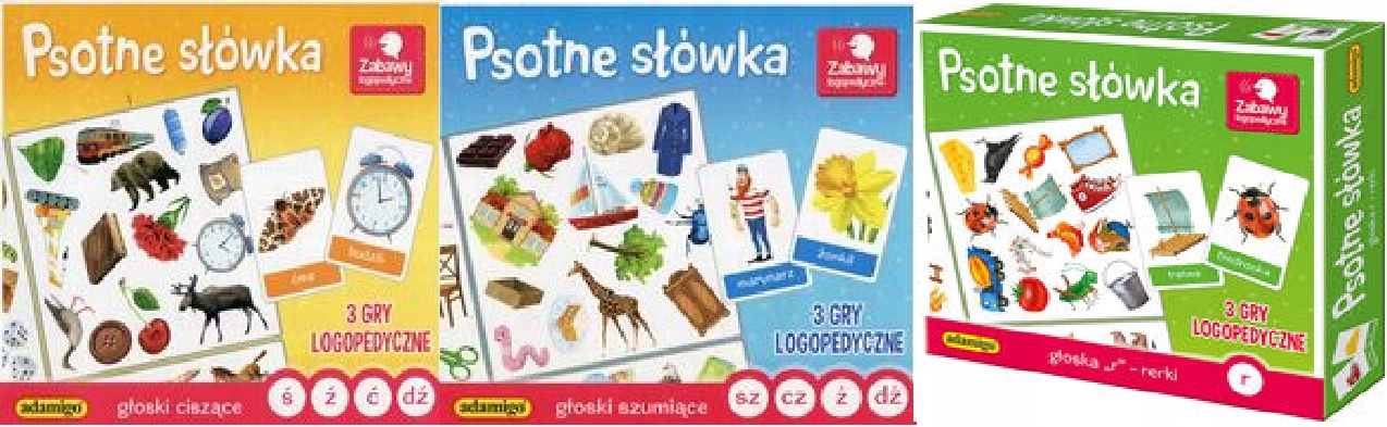 Psotne słówka Głoski ciszące szumiące głoska r