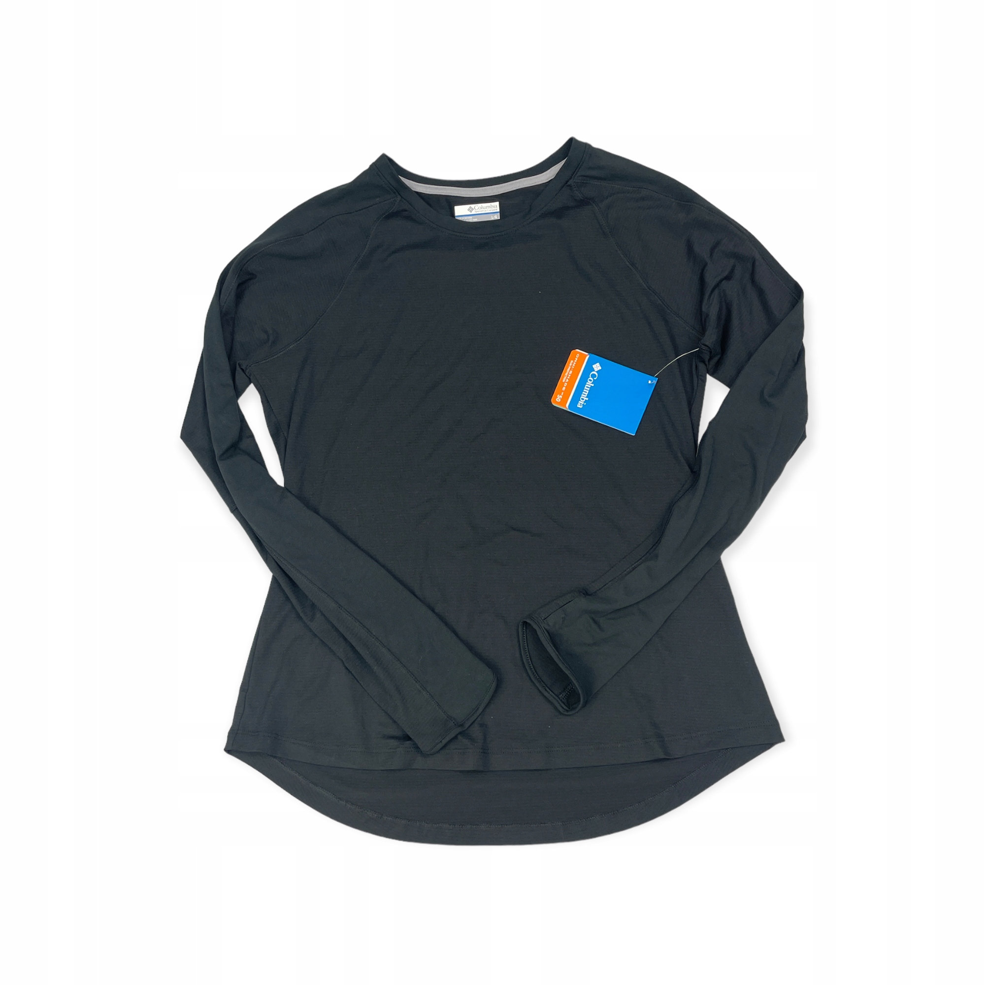 Sportovní dámská halenka s rukávem, černá Columbia L