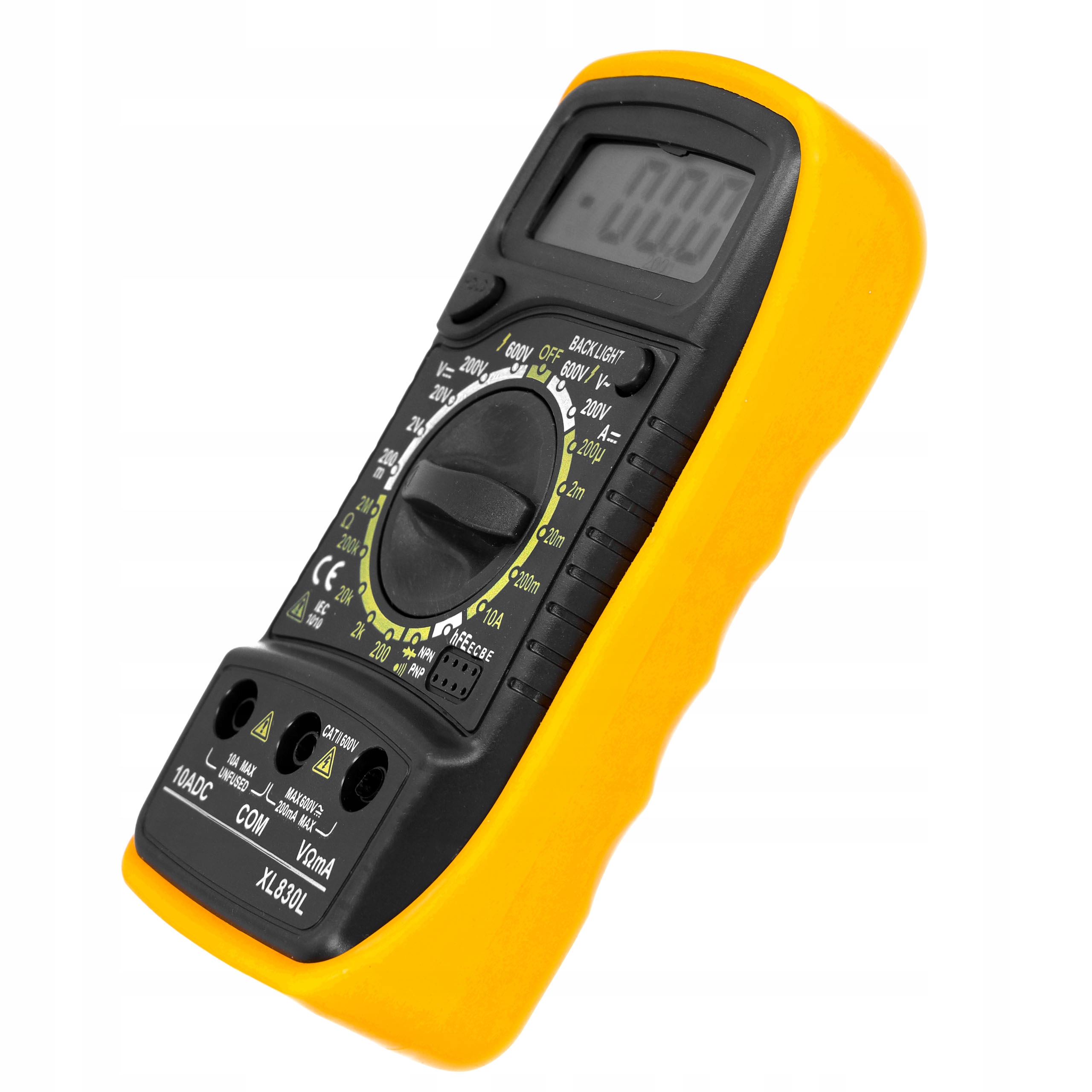 Multimetr miernik prądu cyfrowy LCD uniwersalny napięcia rezystancji Typ ręczny