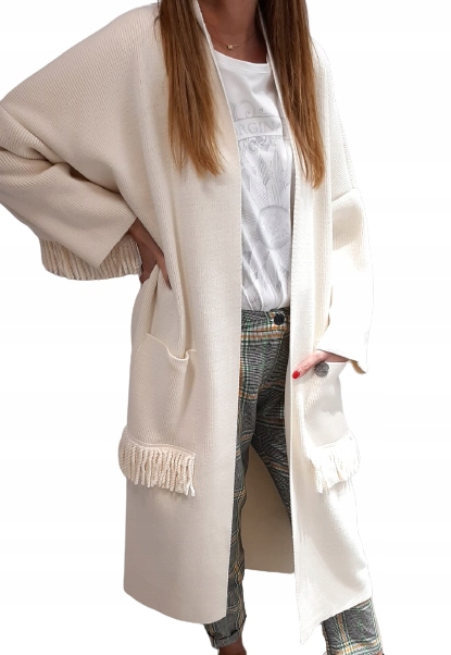 Cocomore Kardiganový svetr Ecru Nw