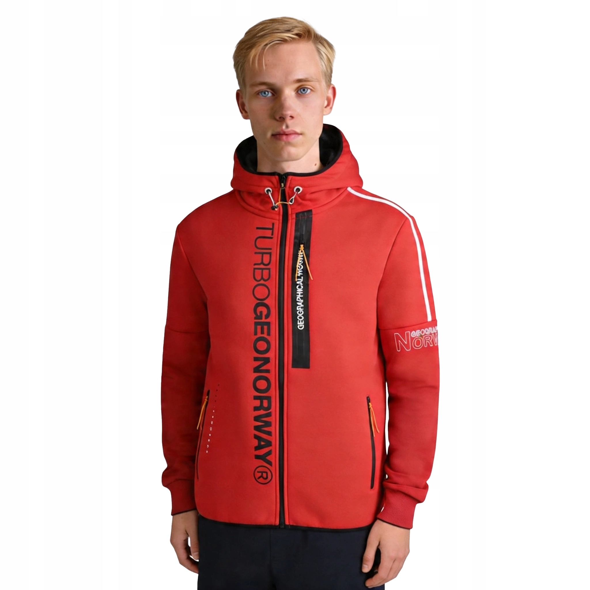 Pánská mikina Geo Norway Freestyle sportovní outdoorová, prodyšná, pohodlná