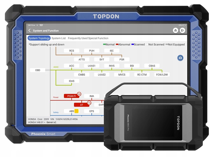 Komputer Diagnostyczny TOPDON Phoenix Smart OnLine Kod producenta TOPDON SMART