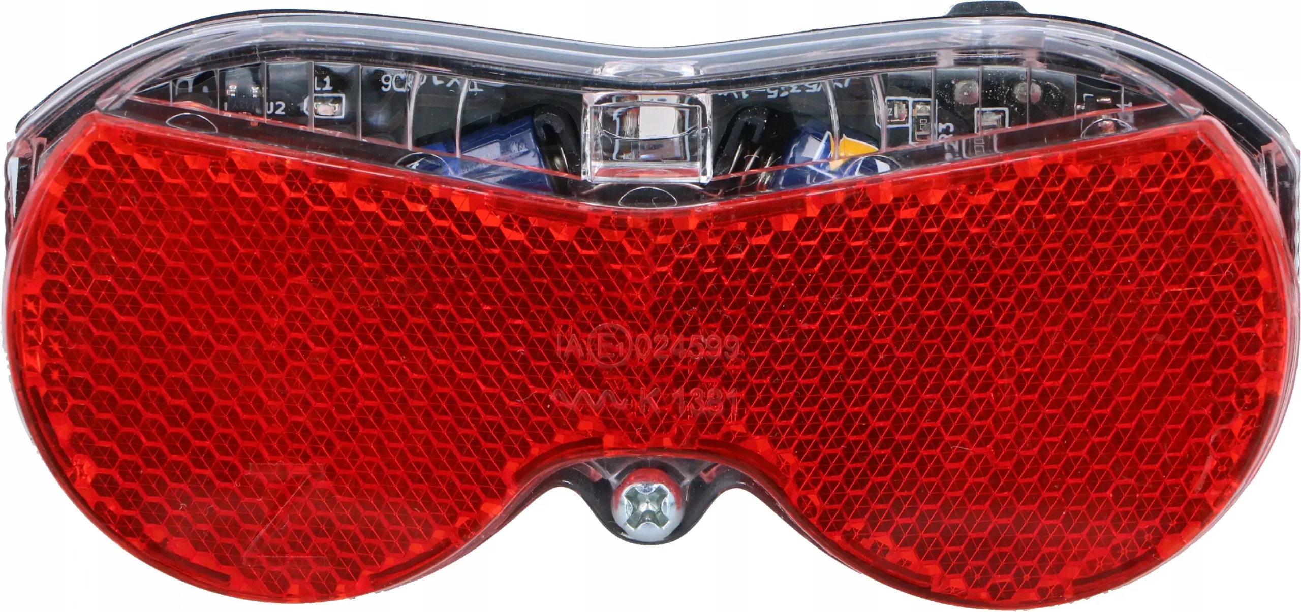 LAMPKA ROWEROWA tylna na tył Roweru LED baterie odblask DUNLOP EAN (GTIN) 8711252475783