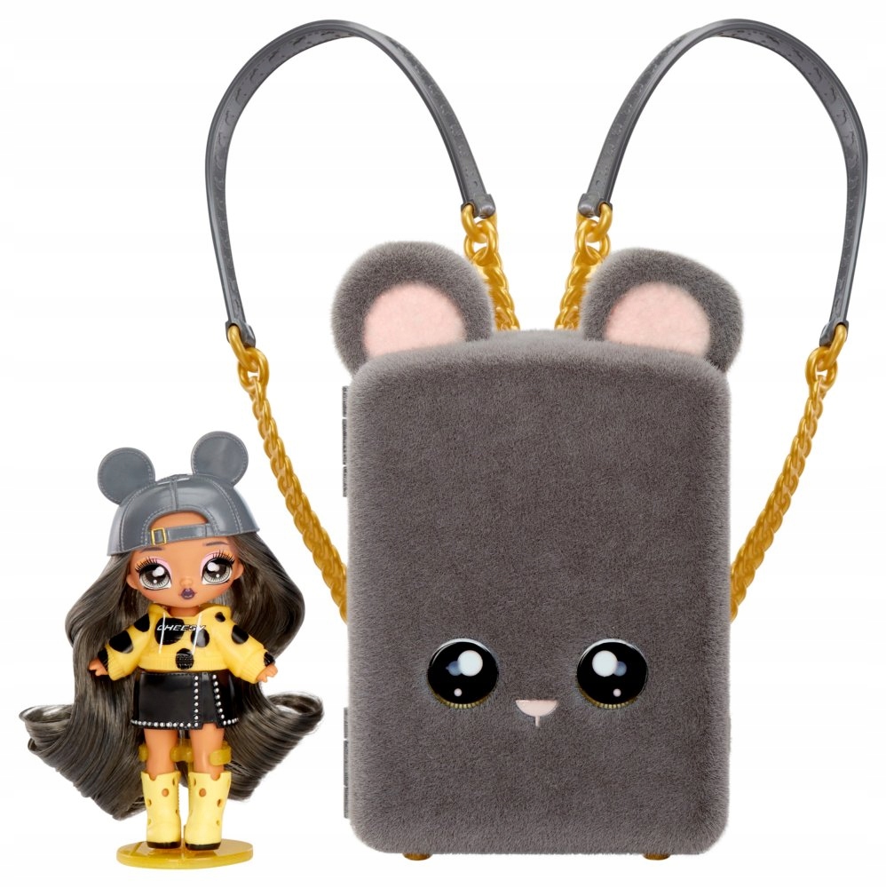 NaNaNa Surprise Šedý batoh Marisa Mouse Panenka EAN (GTIN) 035051592334
