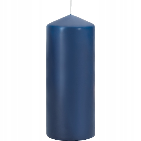 

Bispol 12cm świeca walec Granatowa 60/150