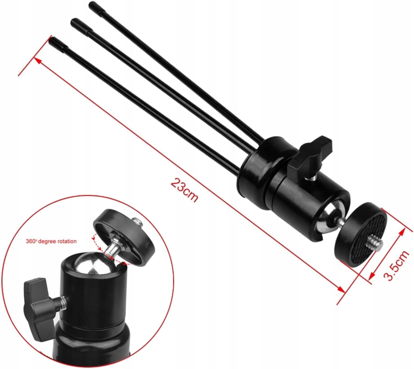 Projektor ścienny mini statyw selfie kij do p Stan opakowania oryginalne