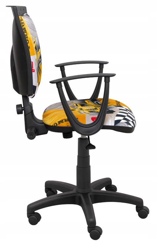 KRZESŁO DZIECIĘCE DO BIURKA SPIDDO F1 ŻÓŁTY Kod producenta KO/SPIDDO/F1/Ż